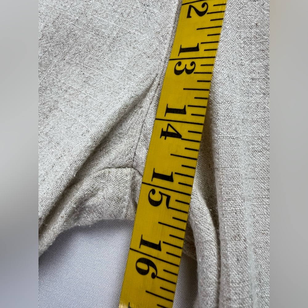 Meomua Linen Cotton Blend Tapered Leg Pant - Picture 10 of 14